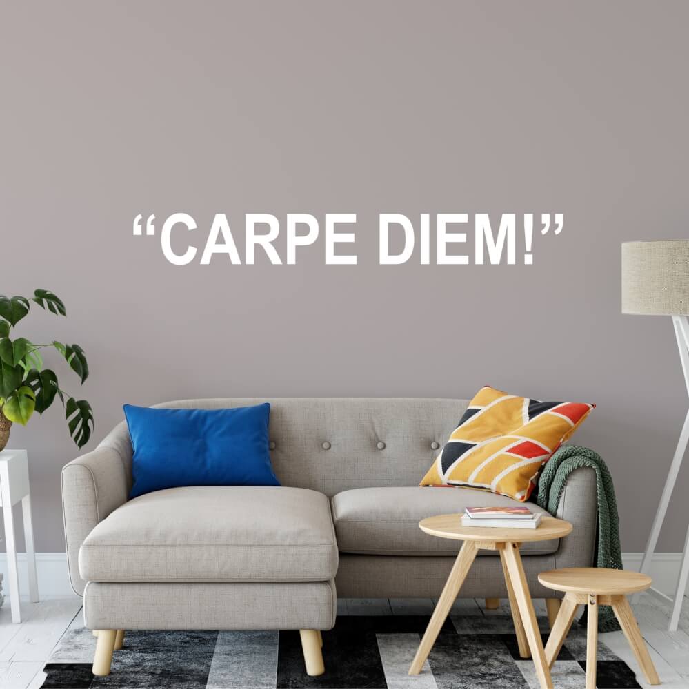 Adesivi murali - Carpe Diem