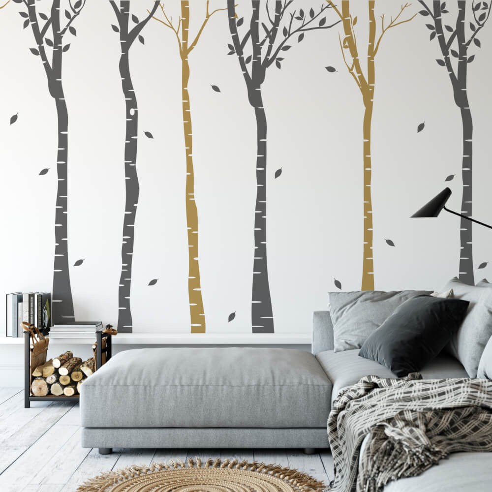 Adesivi murali Soggiorno Albero Adesivi adesivi per alberi 